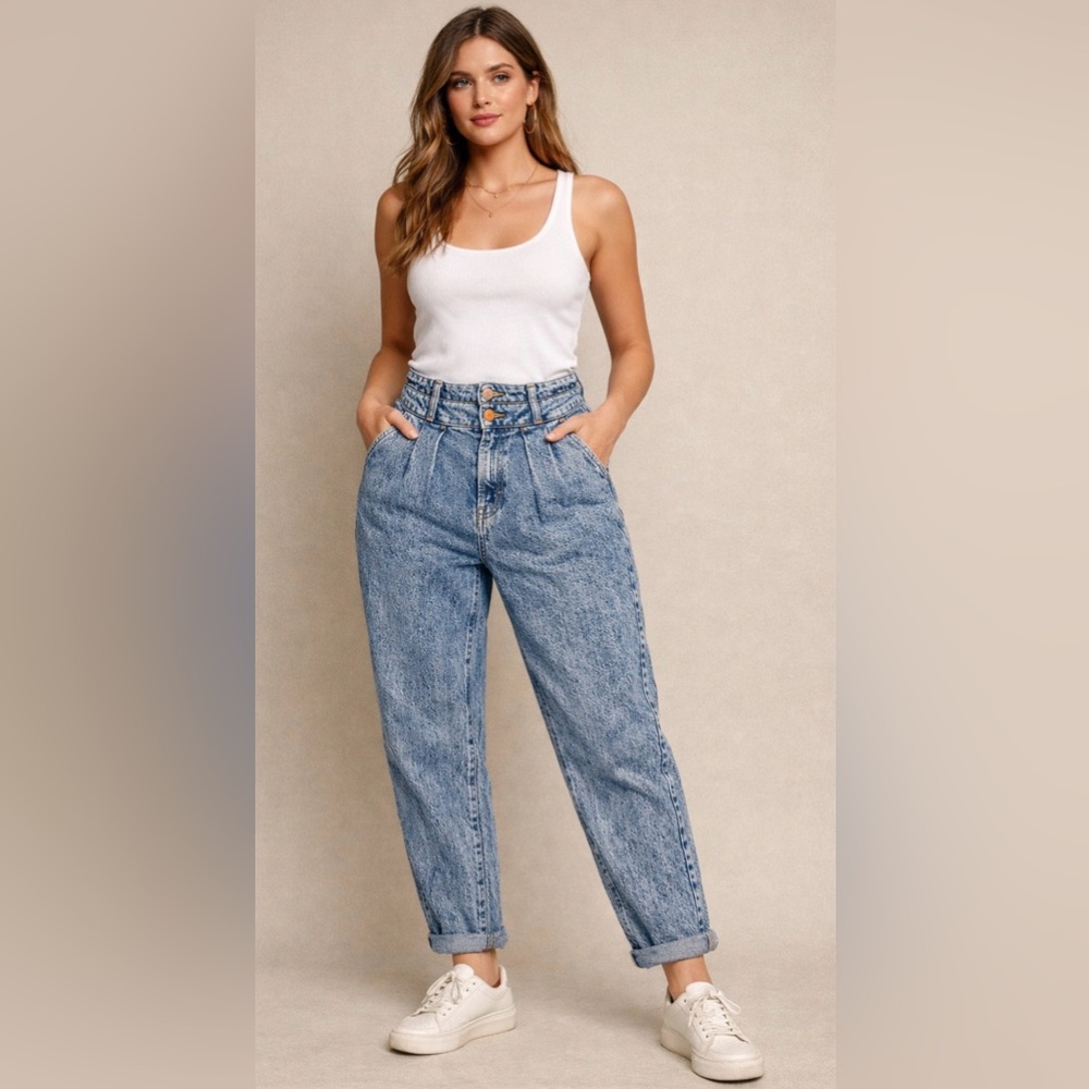 Vintage Lee Rigid Denim 70s 80s style